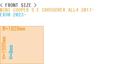 #MINI COOPER S E CROSSOVER ALL4 2017- + EX90 2023-